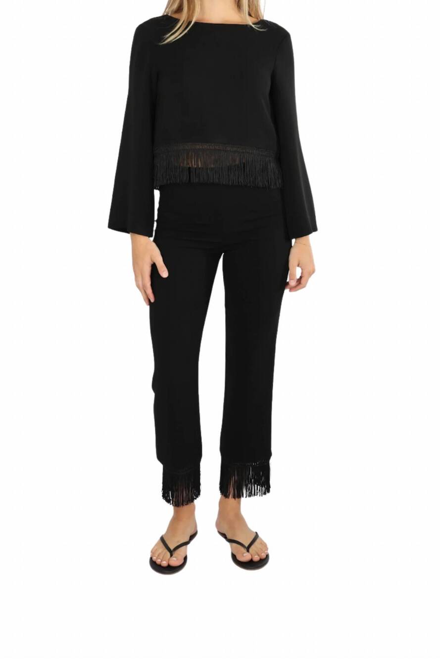 NEW POSSE women's bianca pants in black